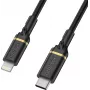 OtterBox štandardný kábel USB-C na Lightning 1m čierny Shimmer MFi certifikovaný 60W PD