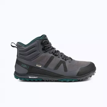 Dámske turistické topánky Xero Shoes Scrambler Mid II WP - Asphalt/Sea Moss, EU 39