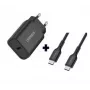 OtterBox EU nástenná nabíjačka USB-C 30W s káblom USB-C na USB-C, balenie