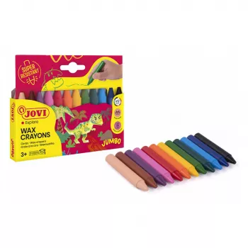 Jovi voskovky Jumbo Assorted balenie 12 ks