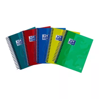 Oxford College blok European Book Touch A6 štvorčekovaný 120 listov 90 g/m² Optik Paper