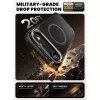SUPCASE i-Blason Ares Flip MagSafe puzdro s integrovanou ochranou displeja pre Apple iPhone Air, čierne