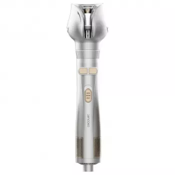 Cecotec CeramicCare 6in1 Gyro rotačná kefa na vlasy s teplým vzduchom, 1100 W, 6 nástavcov