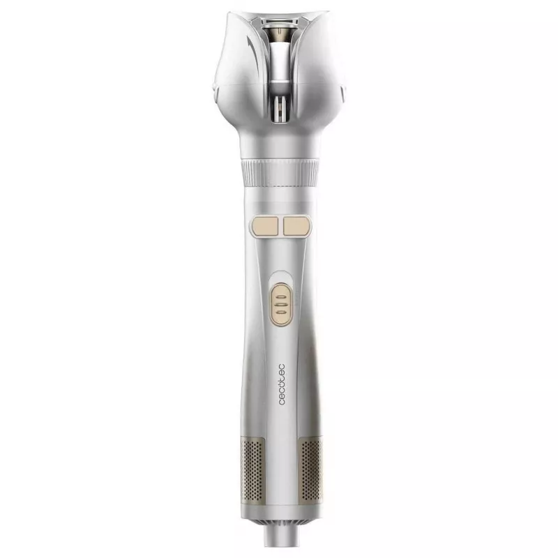 Cecotec CeramicCare 6in1 Gyro rotačná kefa na vlasy s teplým vzduchom, 1100 W, 6 nástavcov
