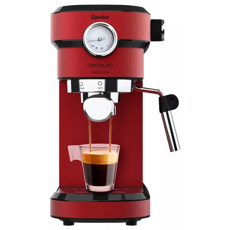 Cecotec Cafelizzia 790 Shiny Pro kávovar na espresso, 20 bar, 1350 W, čierny