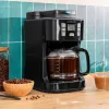 Cecotec Coffee 66 Grind & Drop filtrovací kávovar s kužeľovým mlynčekom, 1,2 l, 900 W, čierny