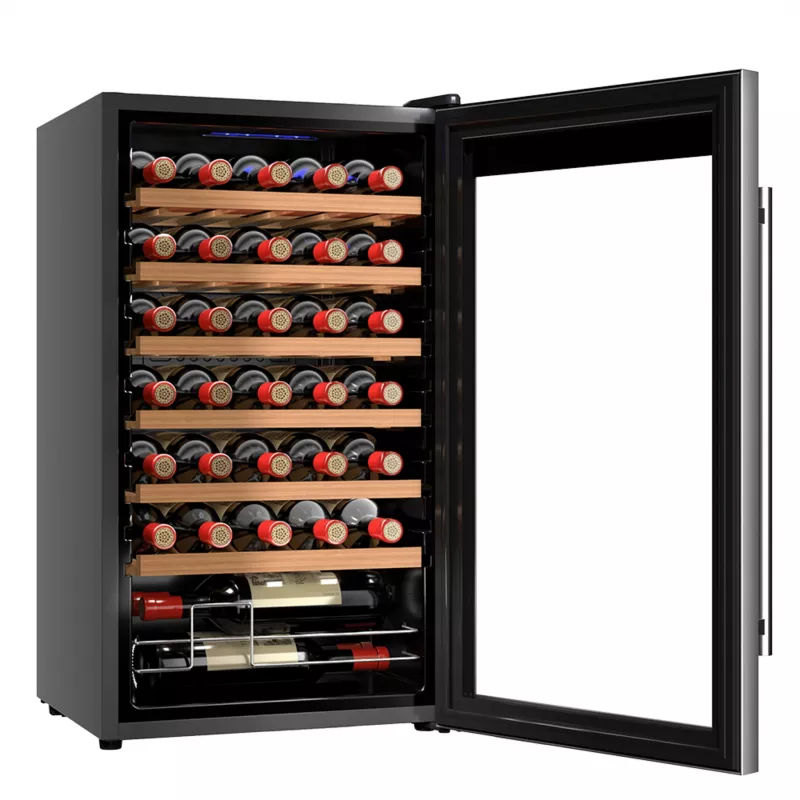 CECOTEC Bolero GrandSommelier 34030 Inox kompresorová vinotéka na 34 fliaš