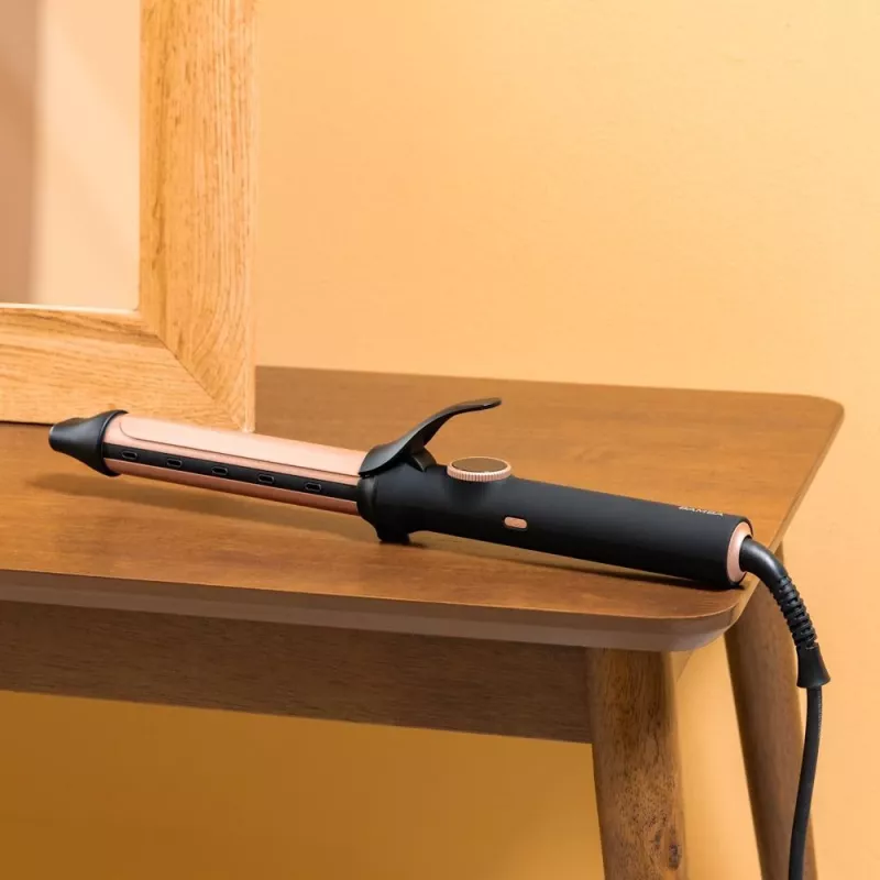 Cecotec SurfCare Curly Hair Curler 25mm keramický s keratínom a arganovým olejom 120-200°C LCD displej 40W