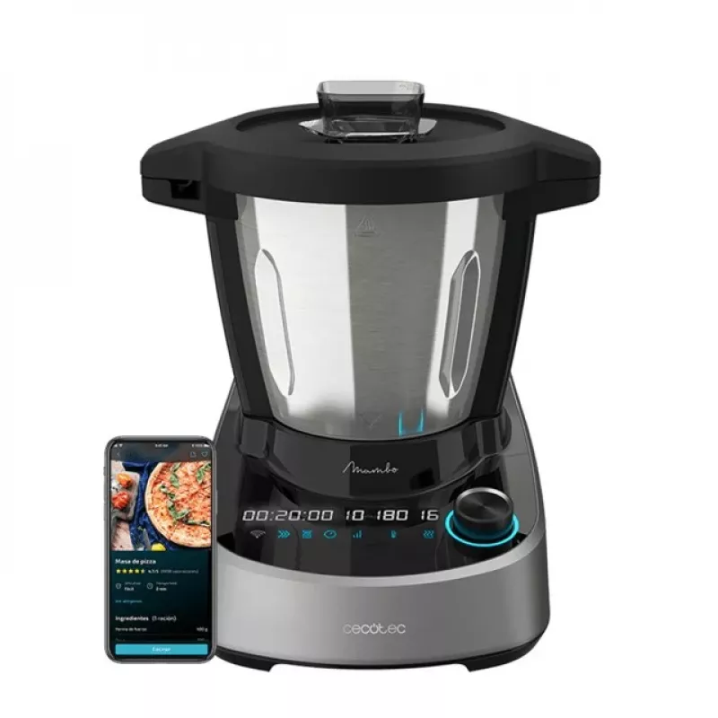 Cecotec Mambo 11090 multifunkčný kuchynský robot, 1700 W, 3,3 L, nerez, Wi-Fi