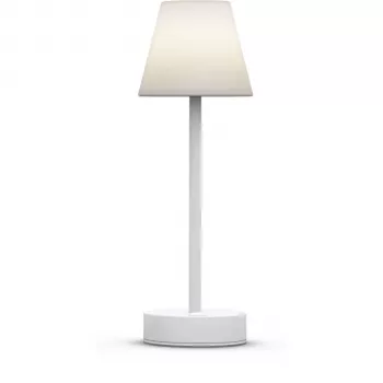 New Garden Lola Slim 30 akumulátorová stolná lampa biela