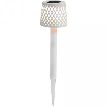 NEWGARDEN New Garden Gretita solárna lampa záhradný kolík 4 kusy biela