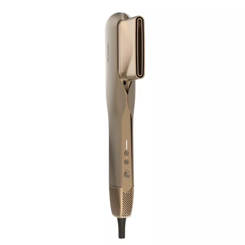 Cecotec AirLisse 2in1 ForceDry Duo žehlička a sušič vlasov, čierna/ružové zlato