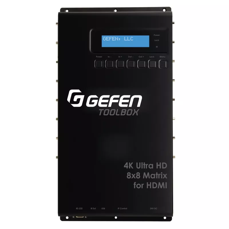 Gefen GefenToolBox 6x2 matica pre HDMI 4Kx2K - video/audio prepínač