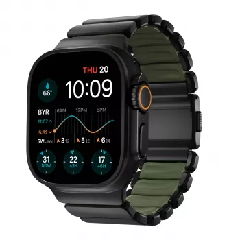 Nomad Stratos remienok Titanium Black 49mm Forest