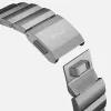 NOMAD Titanium Band V3 – Natural Titanium brúsený kovový náramok pre Apple Watch 46mm/49mm