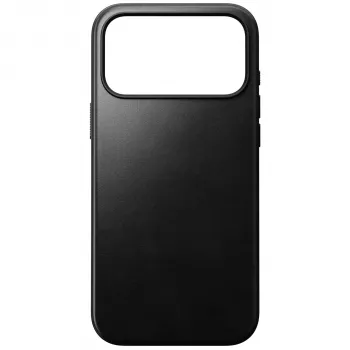 NOMAD Modern kožené puzdro pre iPhone 17 Pro Max - Black Horween