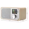 GOGEN IR237BTDAB internetové rádio s DAB+, FM, Bluetooth, Wi-Fi a 2,4-palcovým farebným LCD displejom