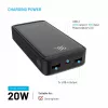Fixed Zen2 20 Powerbanka, 20000 mAh, PD 20 W, LCD displej, čierna