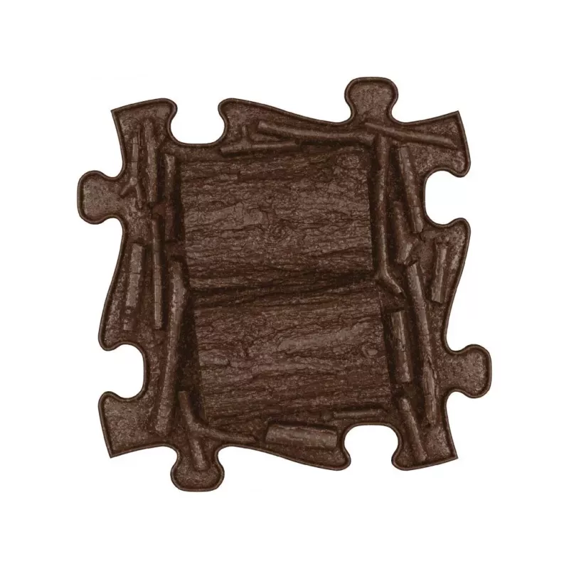 Muffik ortopedická senzorická podložka sada 6-in-1 Eco Forest 6 puzzle podložiek MFK-024