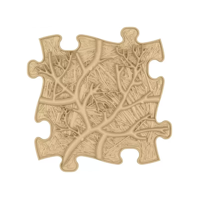 Muffik ortopedická senzorická podložka sada 8-in-1 prírodná 8 puzzle dielov MFK-065