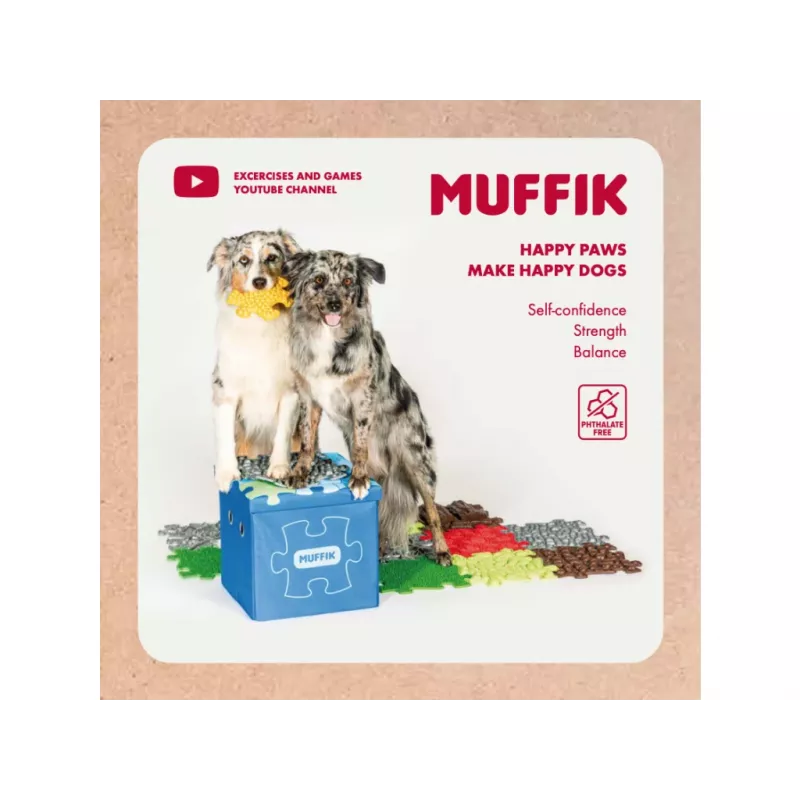 Muffik ortopedická senzorická podložka sada 8-in-1 pre psov MFK-069