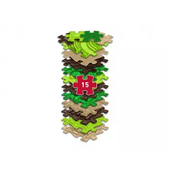 Muffik MFK-097 Nature 15-dielna ortopedická senzorická podložka sada