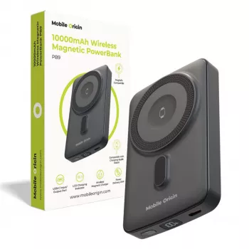 Mobile Origin magnetická powerbanka 10000mAh PB9 čierna