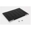 TRITON RAB-UP-950-H4 19 palcový heavy-duty policový panel, 1U, hĺbka 950mm, nosnosť 150kg, čierny