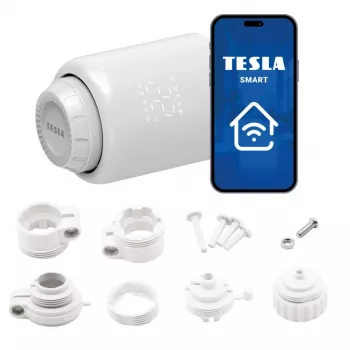 TESLA Smart termostatická hlavica SV50 s WiFi a mobilnou aplikáciou