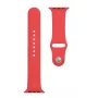 Tactical Apple silikónový náramok pre Watch 1/2/3/4/5/6/7/SE 42/44/45 mm červený