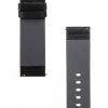 Tactical kožený náramok 22 mm čierny