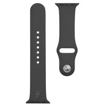 Tactical silikónový náramok pre Watch 1/2/3/4/5/6/7/SE 38/40/41 mm čierny