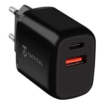 Tactical Base Plug Dual čierna autonabíjačka s 2 USB-A portami, 3,1 A, 15,5 W
