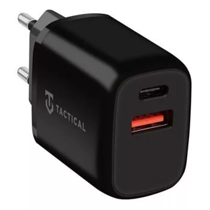Tactical Base Plug Dual čierna autonabíjačka s 2 USB-A portami, 3,1 A, 15,5 W