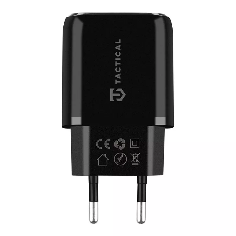 Tactical Base Plug Dual čierna autonabíjačka s 2 USB-A portami, 3,1 A, 15,5 W