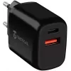 Tactical Base Plug Dual čierna autonabíjačka s 2 USB-A portami, 3,1 A, 15,5 W