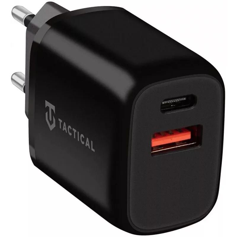 Tactical Base Plug Dual čierna autonabíjačka s 2 USB-A portami, 3,1 A, 15,5 W