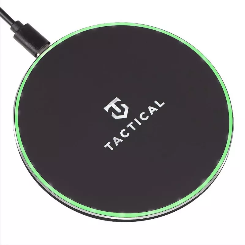 Tactical Base Plug bezdrôtová Qi nabíjacia podložka 15W čierna
