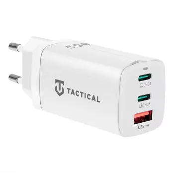 Tactical Adapter FlashBang GaN biela 65W USB-C nabíjačka