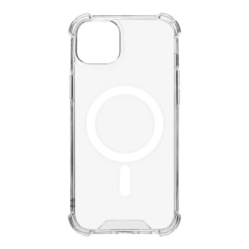 Tactical zadné krytie MagForce Plyo pre iPhone 15 Plus transparentné