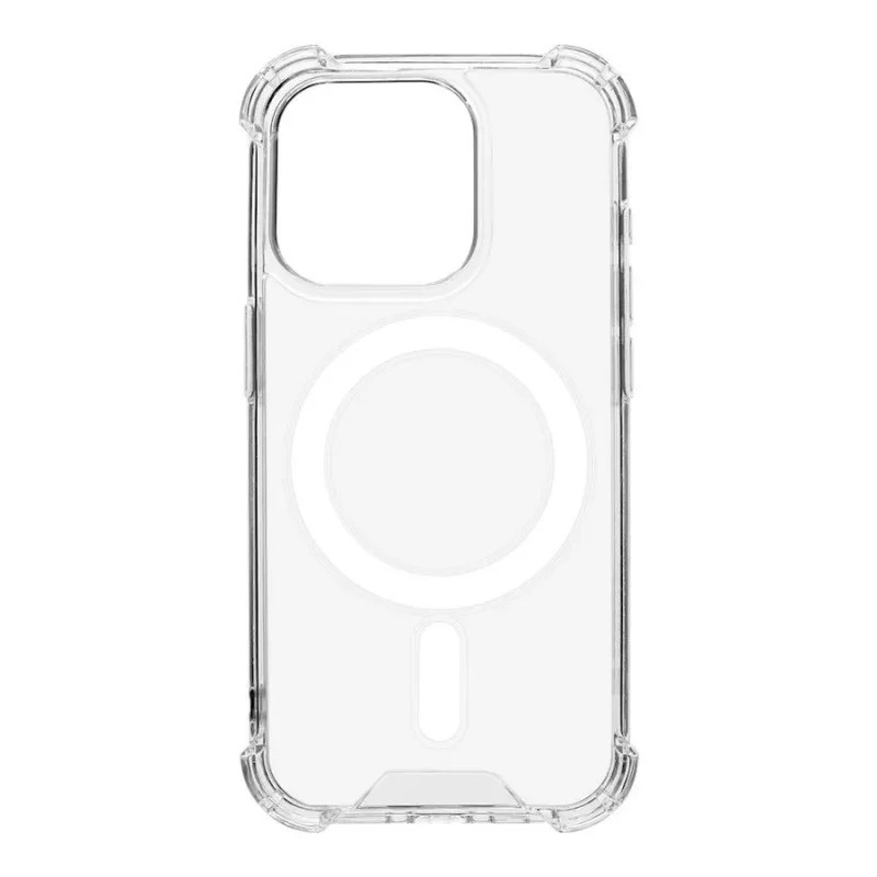 Tactical zadné krytie MagForce Plyo pre iPhone 15 Pro, transparentné