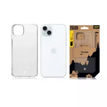 Tactical zadný kryt TPU Plyo pre iPhone 15 Plus transparentný