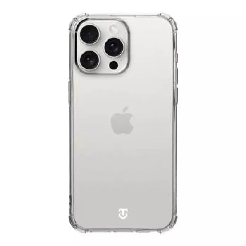 Tactical zadný kryt TPU Plyo pre iPhone 15 Pro transparentný