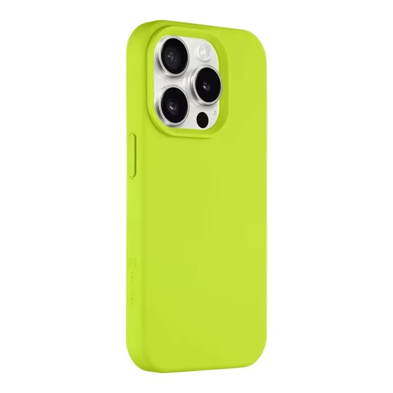 Tactical zadný kryt Velvet Smoothie pre iPhone 15 Pro - Avocado Green