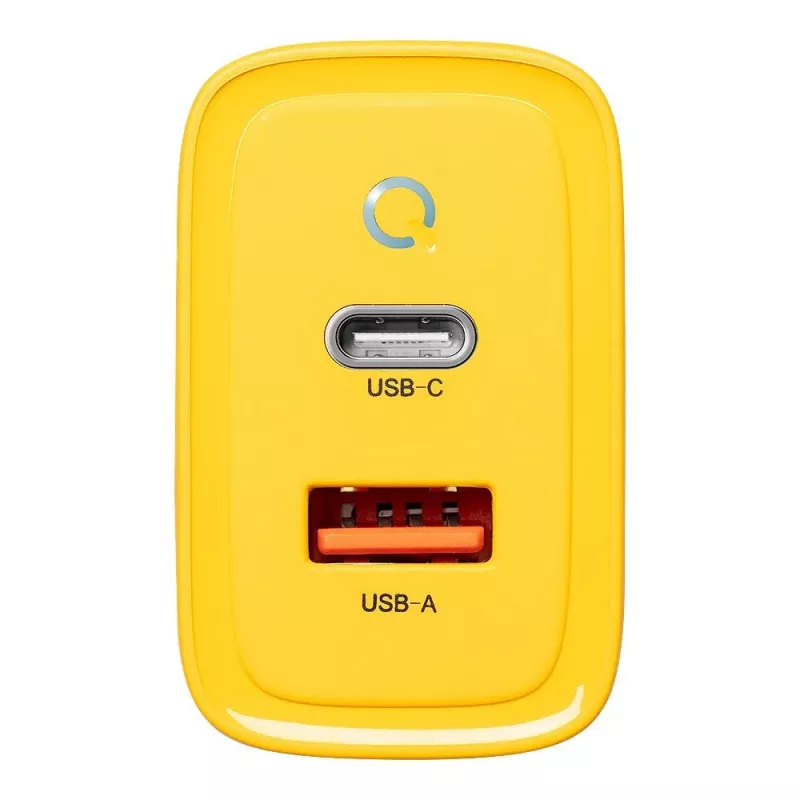 Tactical Microgrid GaN 45W žltá nástenná nabíjačka s USB-C