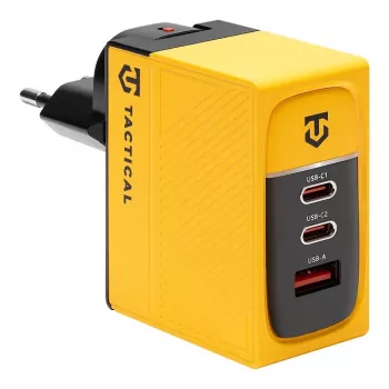 Tactical Nett Warrior GaN 100W žltá nabíjačka