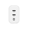 Tactical Base Plug Dual 40W biela GaN nástenná nabíjačka