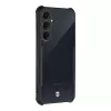 Tactical zadný kryt Quantum Stealth Galaxy A35 5G transparentná/čierna