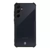 Tactical zadný kryt Quantum Stealth Galaxy A35 5G transparentná/čierna