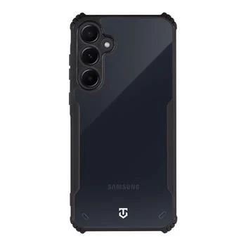 Tactical zadný kryt Quantum Stealth Galaxy A55 5G transparentná/čierna